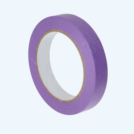 Afplaktape rijstpapier 19 mm x 50 meter (lila)