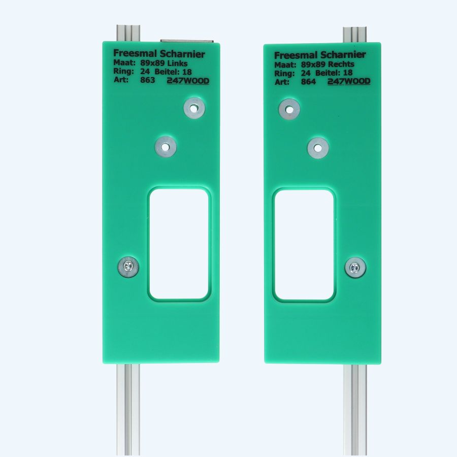 Deur Scharnier Freesmal - Deurscharnier Freessjabloon,Instelbare Uitsparing Mal Voor 7 5 Tot 12 5 Cm Lengte Kast Badkamer